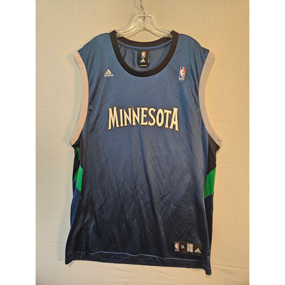 Adidas NBA Minnesota Timberwolves Jersey Navy Blue XL 7994A 081 Basketball Mens